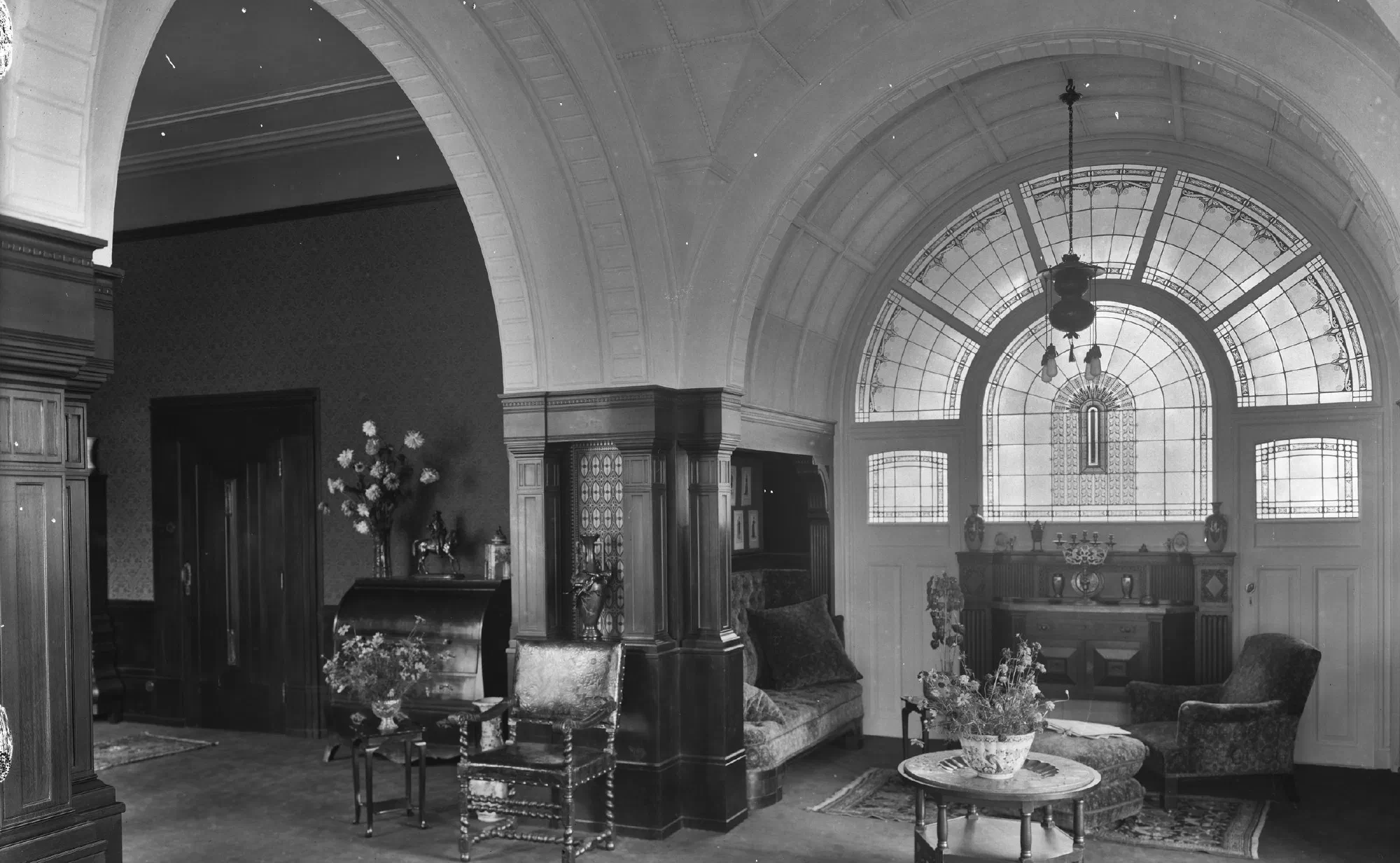 De villa vroeger